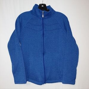 Indigo Royal Blue Fleece Jacket